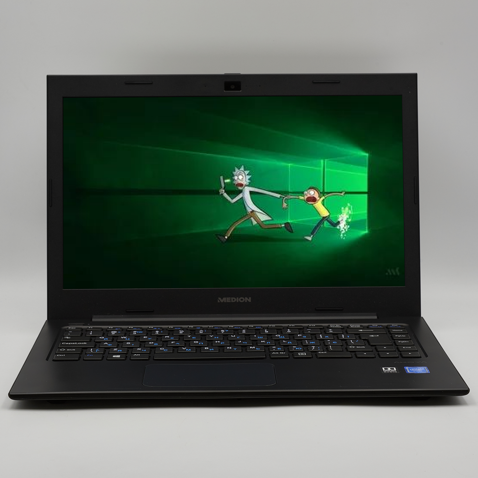 Ноутбук Medion Akoya S4219 Intel Celeron N3060 ОЗУ 4 ГБ eMMC 64 ГБ Intel HD Graphics IPS FullHD б/у Win10, фото №1