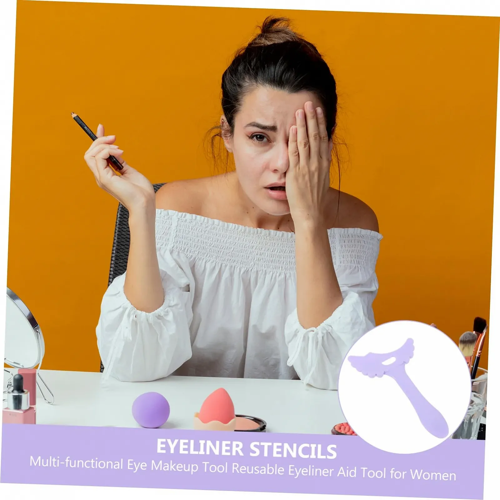 Інструмент для макіяжу очей Angoily Eyeliner, багаторазовий, фото №6