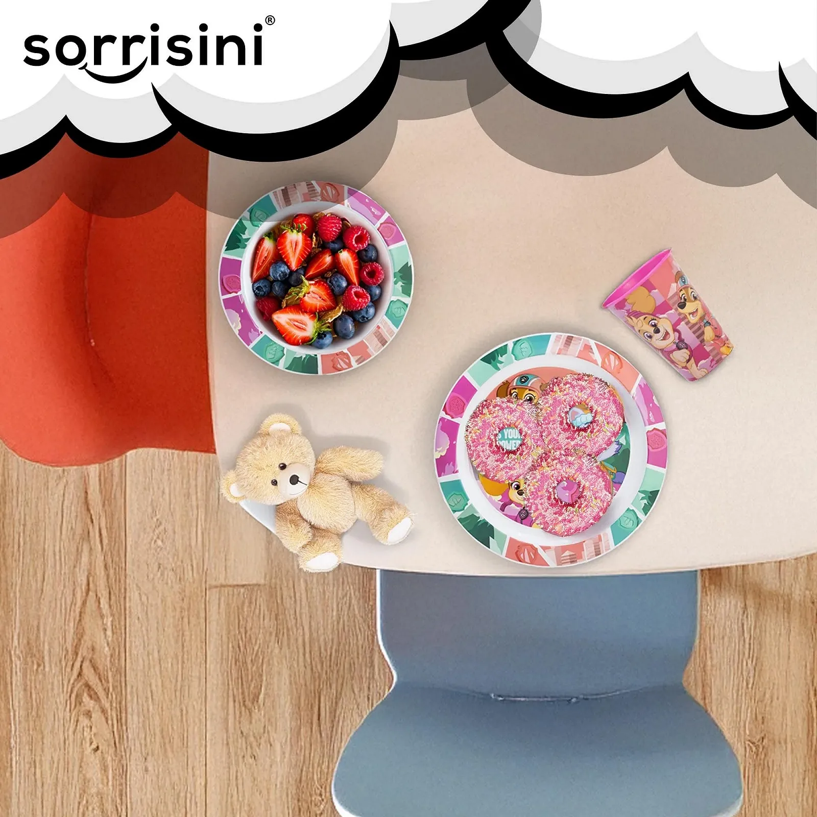 Детский Набор Посуды Paw Patrol Skye, фото №7 Детский Набор Посуды Paw Patrol Skye, фото №7