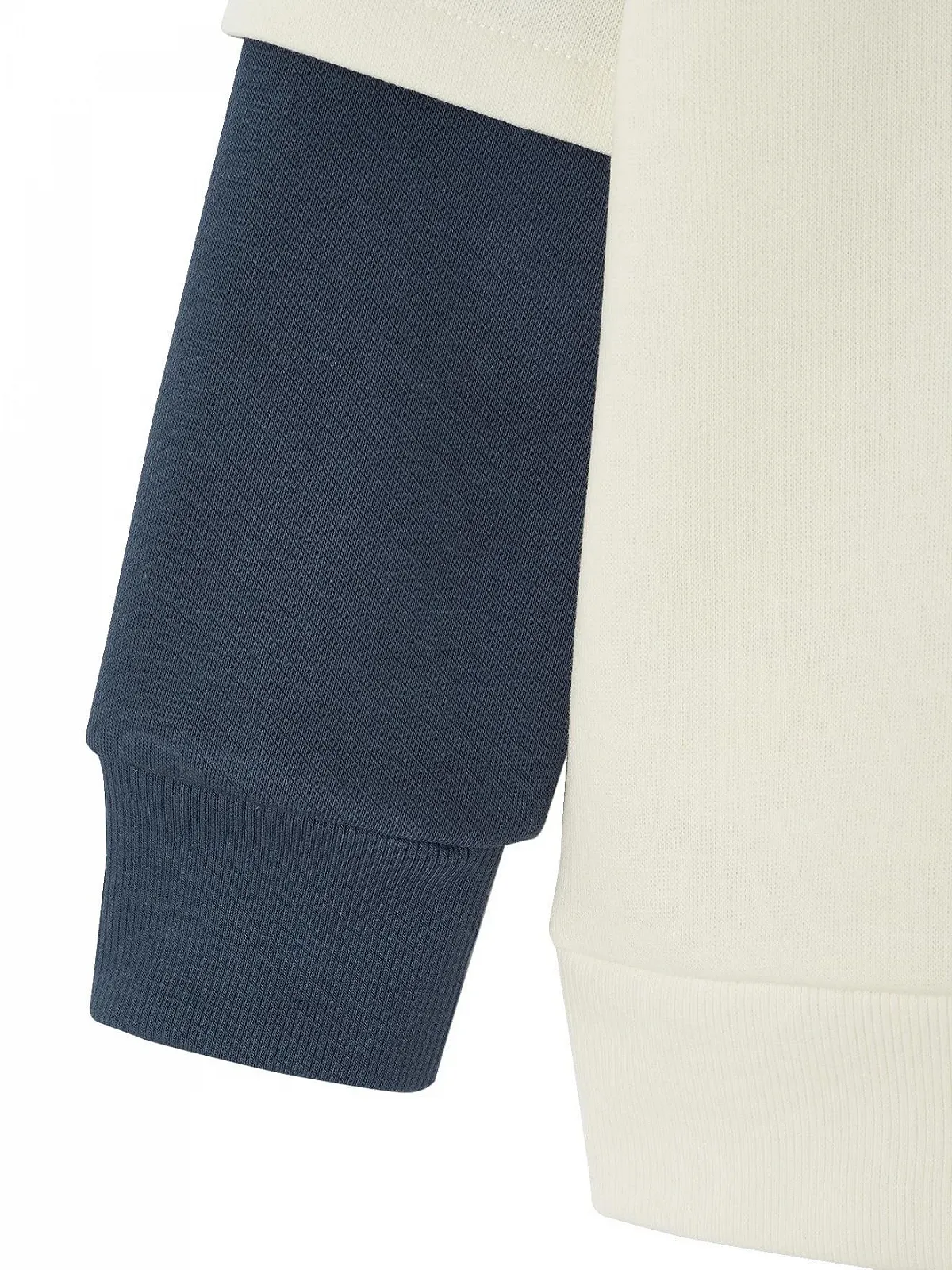 Толстовка с капюшоном Vertbaudet для мальчиков с принтом и эффектом наслоения, фото №3