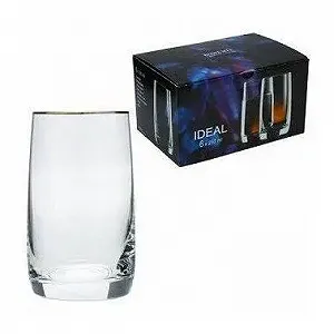Набор стаканов Bohemia Ideal Pavo 25015/250 250 мл 6 шт synthetic.ua - Фото 1
