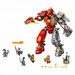 Конструктор LEGO Ninjago Кам'яний робот вогню 968 деталей 71720 synthetic.ua - Фото 1