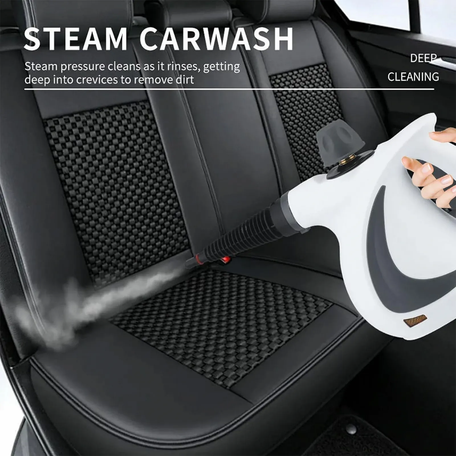 Парова швабра 12 аксесуарів 3.2 bar Електрична Універсальна, фото №3 Парова швабра 12 аксесуарів 3.2 bar Електрична Універсальна, фото №3