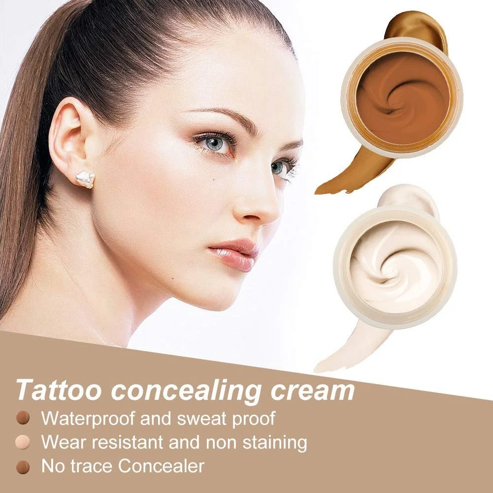 Консилер для татуювань, шрамів, родимок і вітиліго, 20 г + 20 г, фото №6