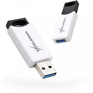USB флеш-накопитель Exceleram 16GB H2 Series White/Black USB 3.1 Gen 1 EXU3H2W16 - Фото 1