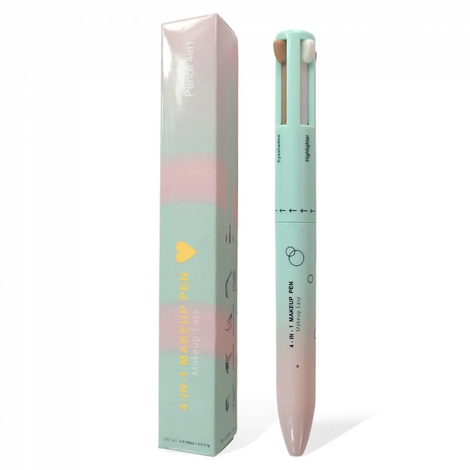 Карандаш для макияжа 4 в 1 Многофункциональный, фото №1