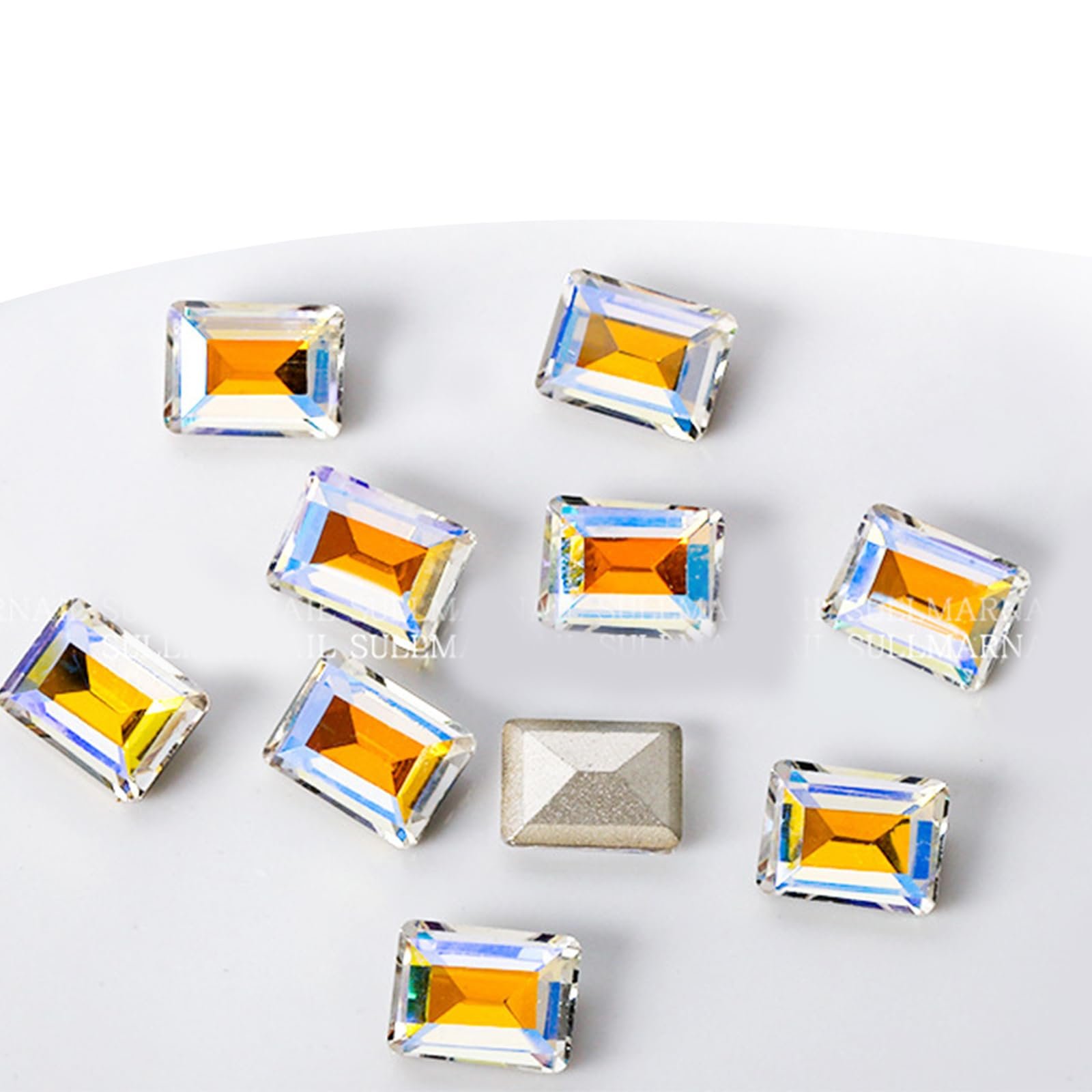 Кришталі для нігтів 3D-дизайн Стрази з гострим дном Каміння, фото №1