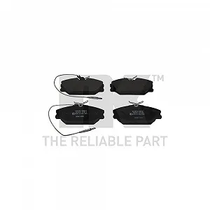 Комплект тормозных колодок, дисковый тормоз NK 223925 Передний мост - Фото 1