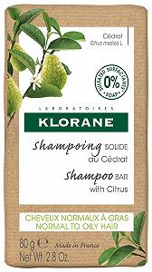 Твердий шампунь Klorane з цитрусом 80 г - Фото 1
