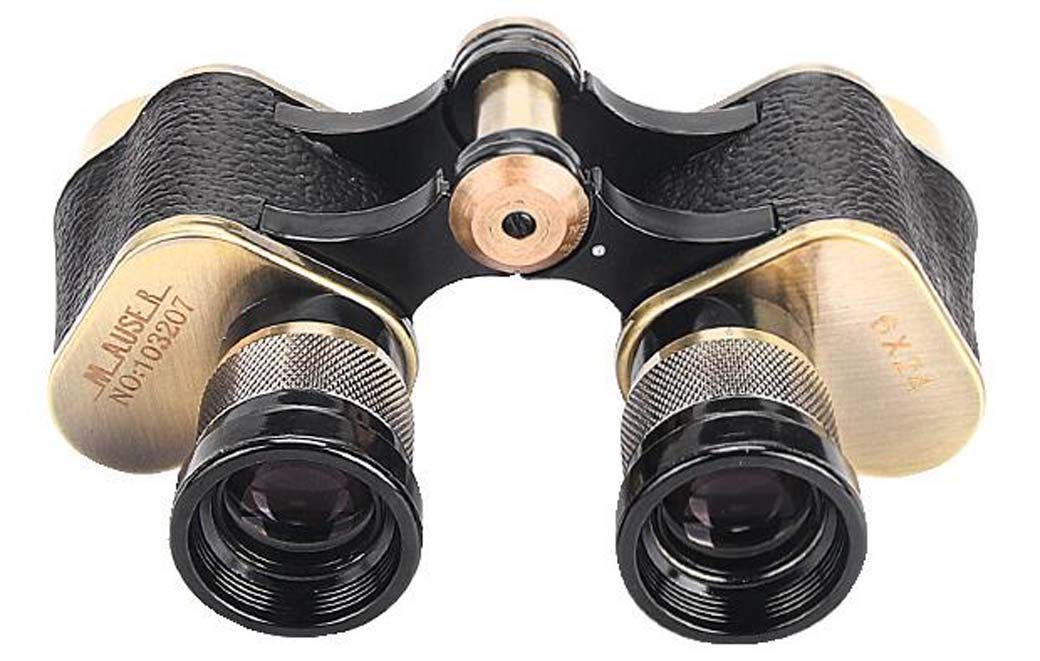 Бінокль All Metal Bronze 6×24 Компакт складний портативний без інфрачервоних променів, фото №6 Бінокль All Metal Bronze 6×24 Компакт складний портативний без інфрачервоних променів, фото №6