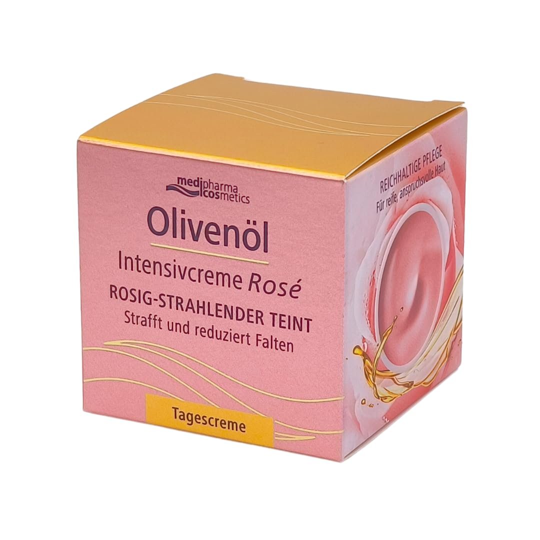 Денний крем Pharma Perle Olive Oil Intensive Cream Rose 3 x 50 мл Для зрілої шкіри Насичений Рожеве сяйво, фото №8 Денний крем Pharma Perle Olive Oil Intensive Cream Rose 3 x 50 мл Для зрілої шкіри Насичений Рожеве сяйво, фото №8