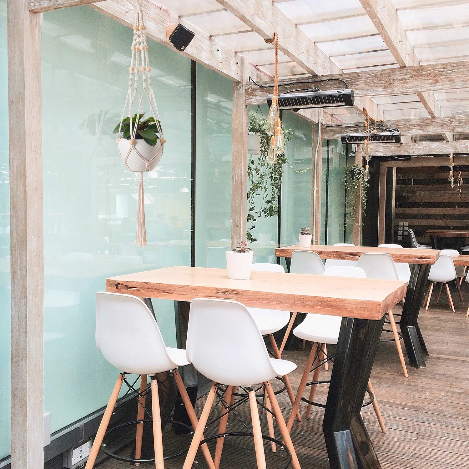 Підвіс для рослин Petutu Макраме Бавовна 104 см, фото №4 Підвіс для рослин Petutu Макраме Бавовна 104 см, фото №4