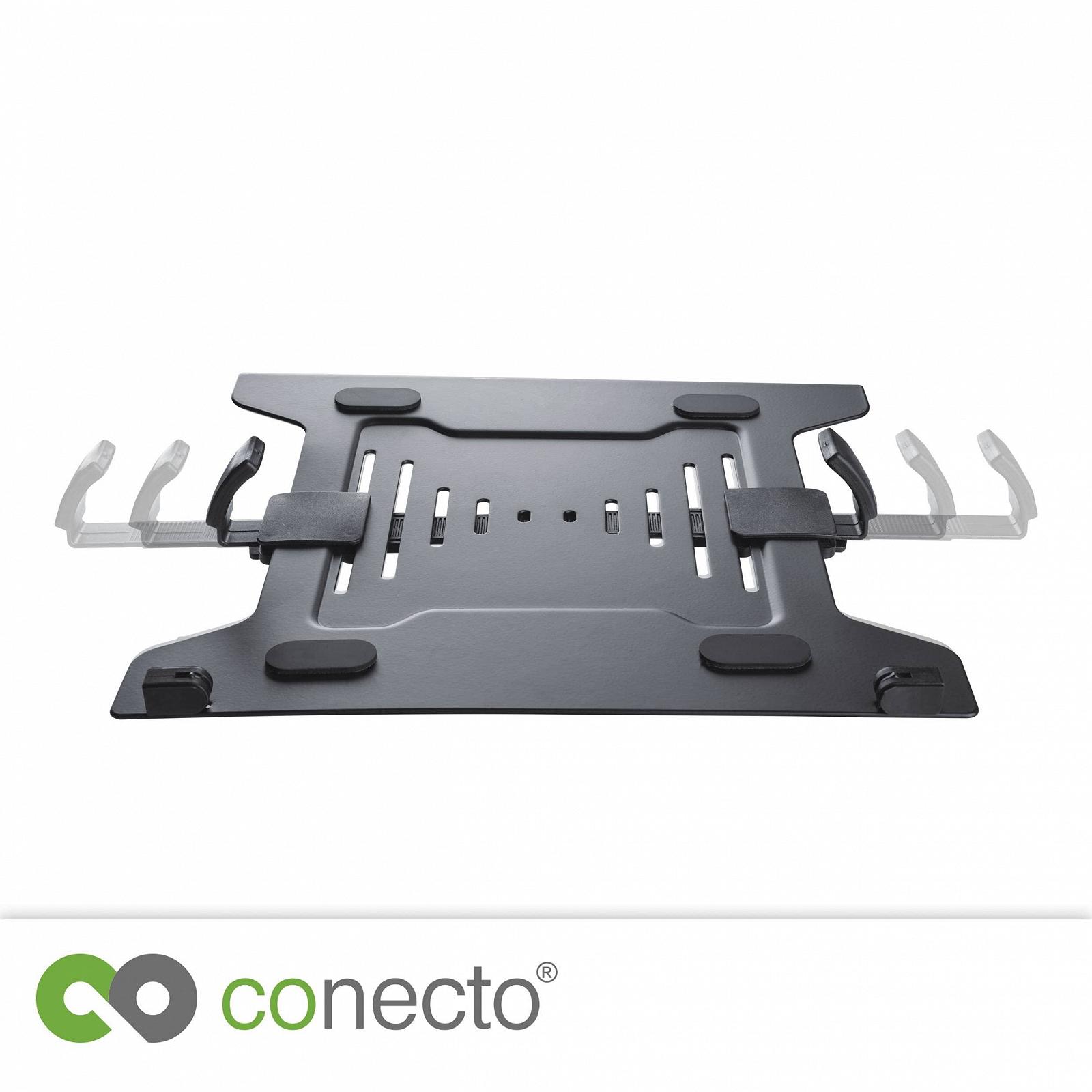 Адаптер VESA Conecto для ноутбуков, Surface 30 x 22.5 см, Максимальная нагрузка 9 кг, VESA 75 x 75 и 100 x 100, Черный, фото №3