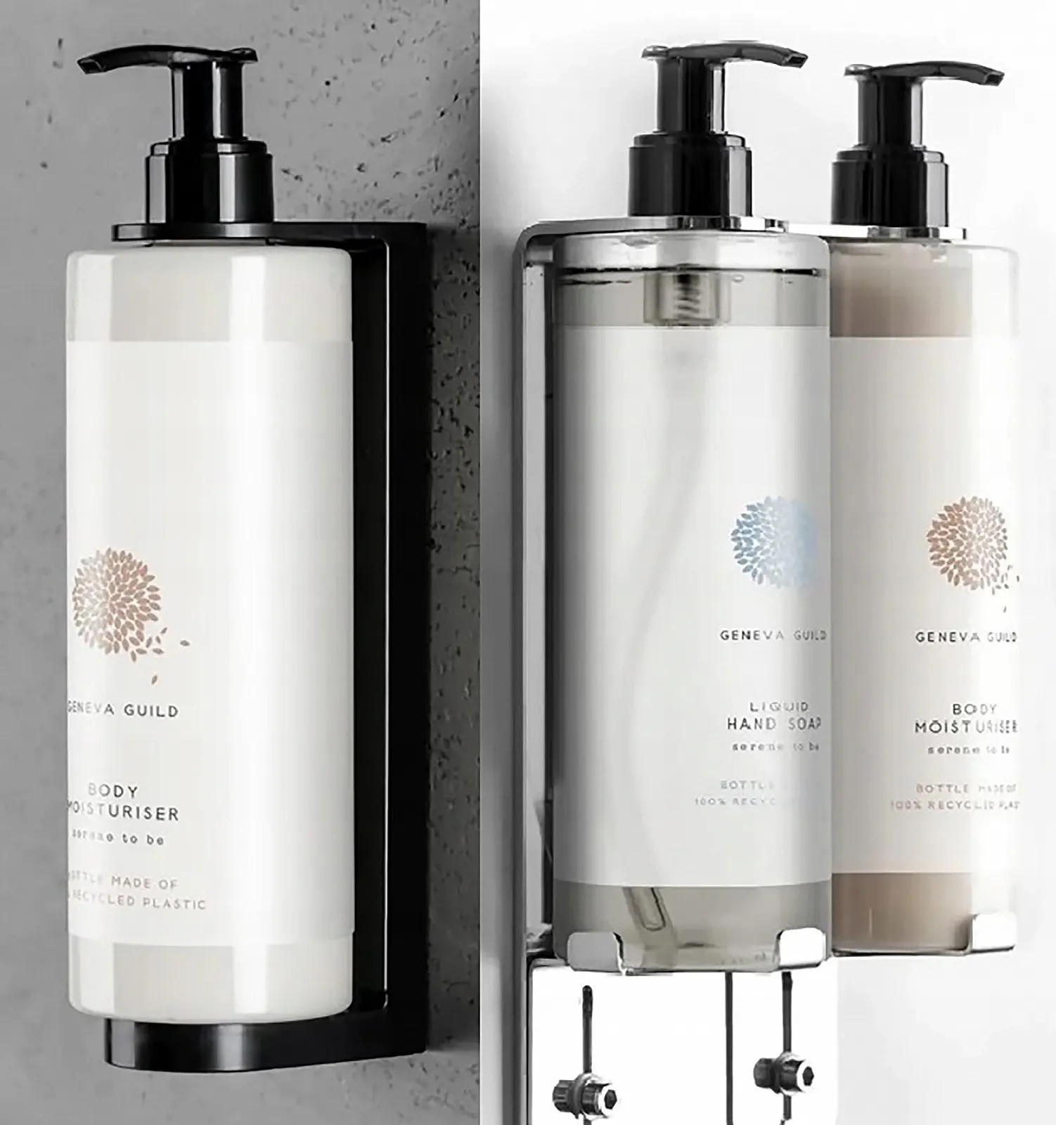 Лосьйон для тіла Geneva Guild з дозатором, 2 x 380 мл, фото №3