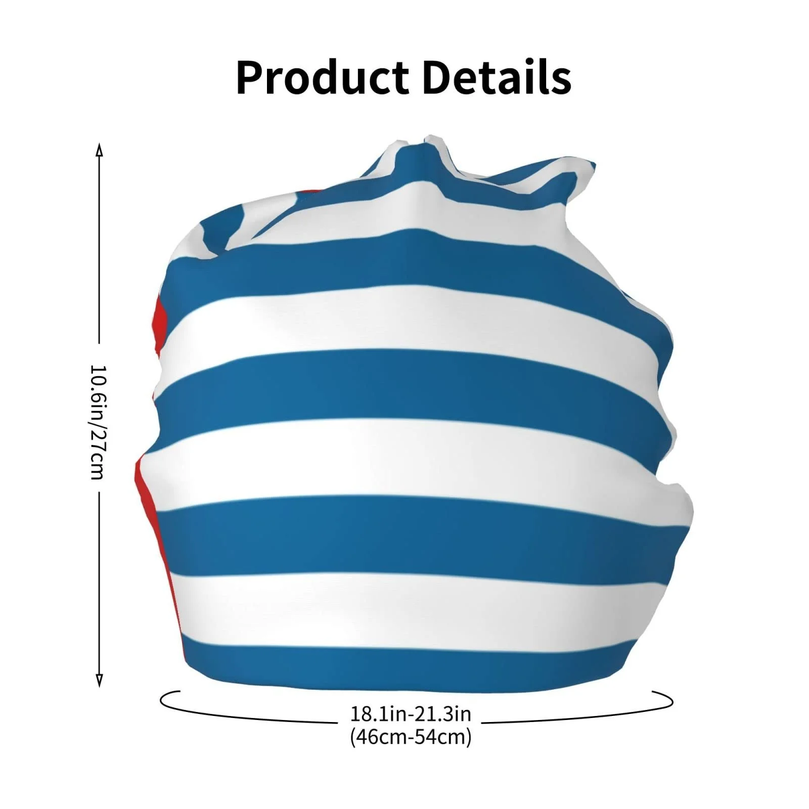 Шапка LOUJIN West Papua National Flag Slouchy для хлопчиків, тепла в'язана, One Size, фото №5