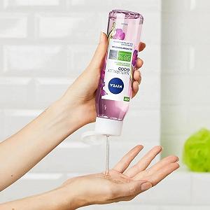 Гель для душа NIVEA Naturally Good Gerani 500 мл - Фото 1
