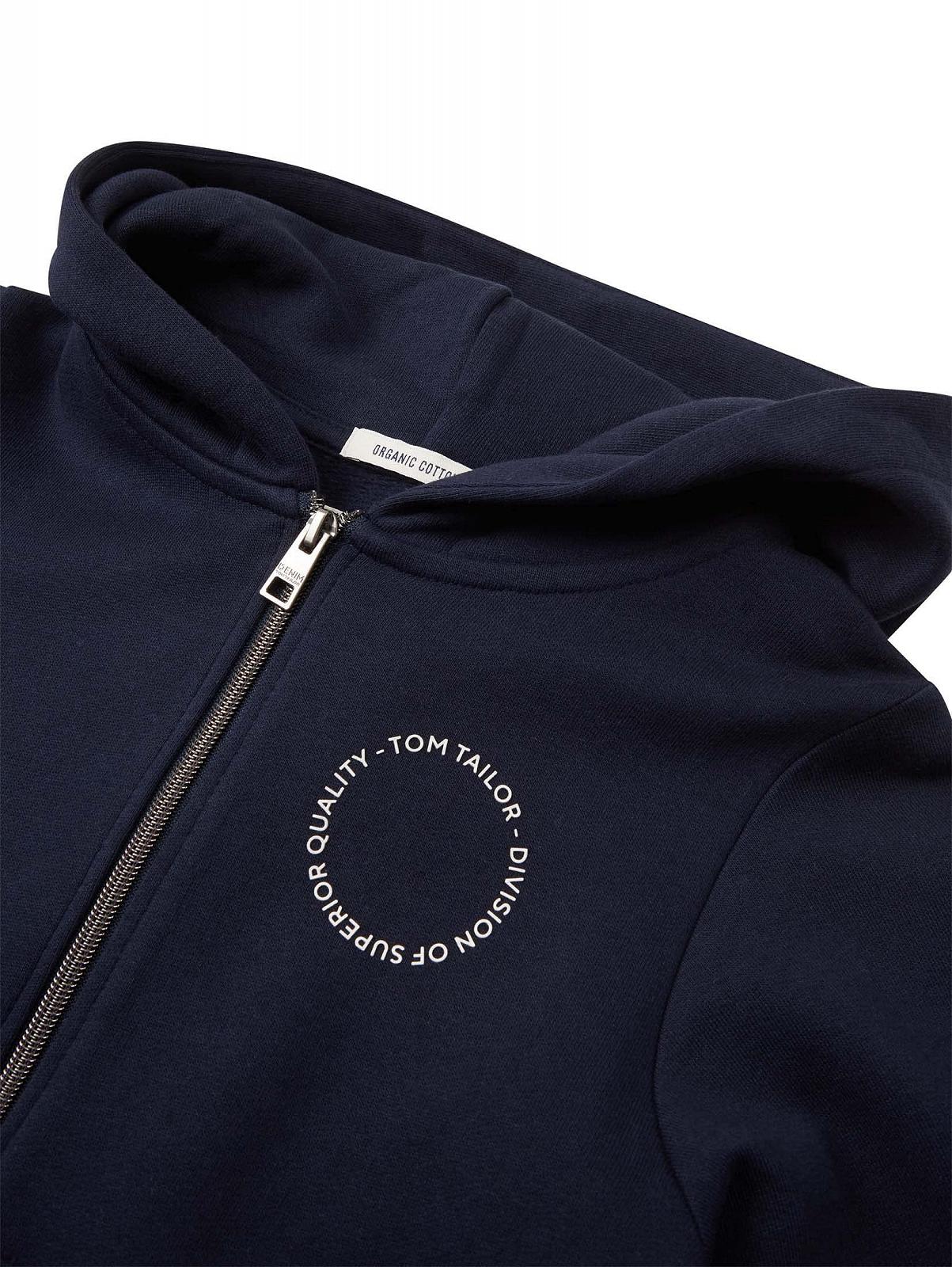 Толстовка детская TOM TAILOR с принтом из органического хлопка, фото №4