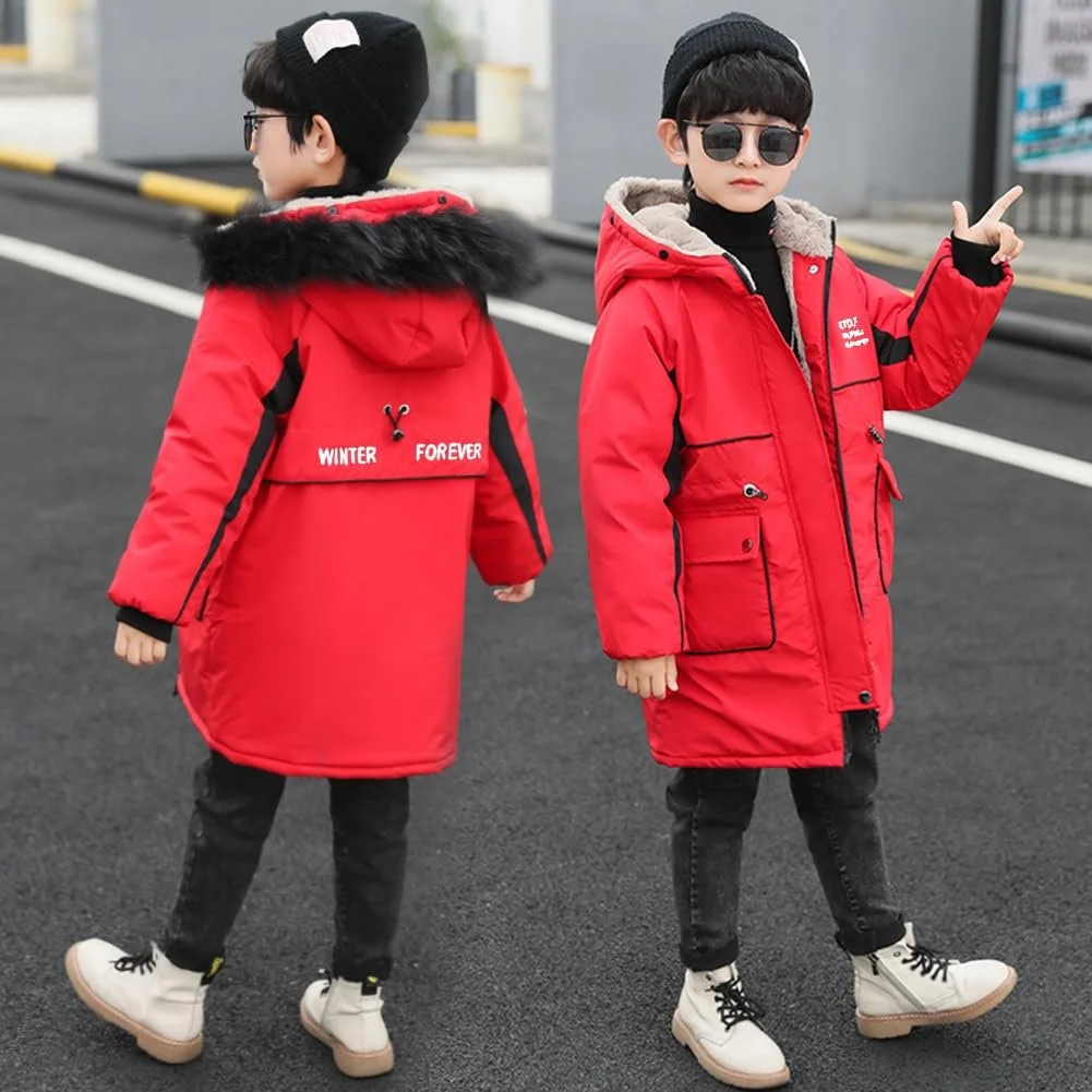 Зимняя куртка L SERVER для мальчиков, теплая ветрозащитная стеганая, фото №8 Зимняя куртка L SERVER для мальчиков, теплая ветрозащитная стеганая, фото №8