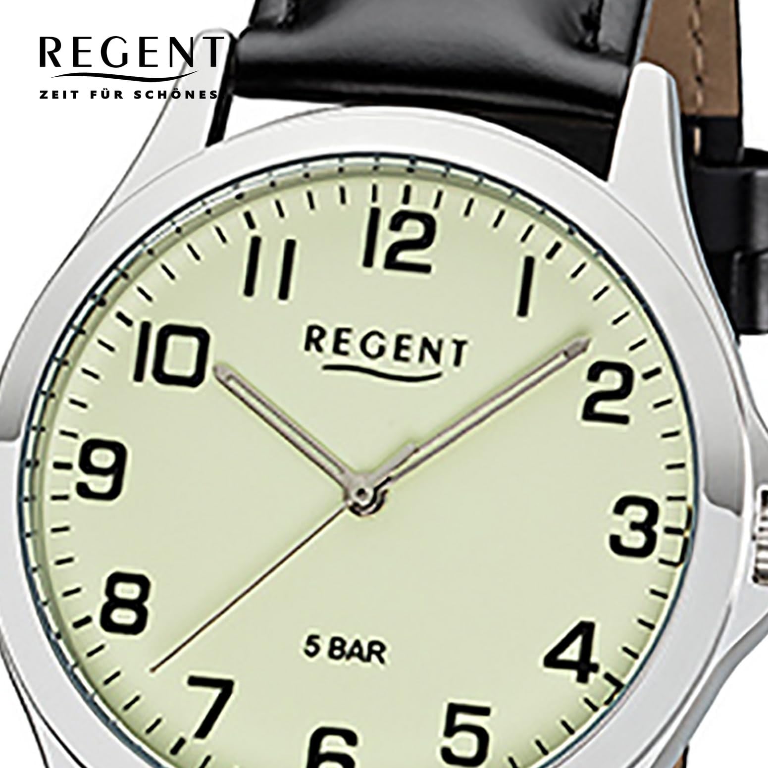 Годинник Regent Herren Analog Miyota 2035 з штучним шкіряним ремінцем 11110757, фото №4