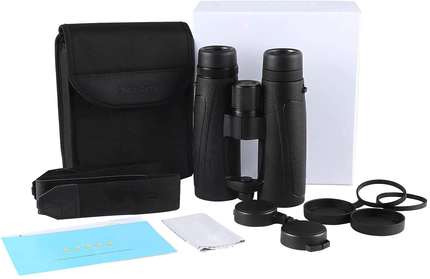 Бинокль Classic HD 10x42 водонепроницаемый без запотевания BAK4 FMC, фото №7
