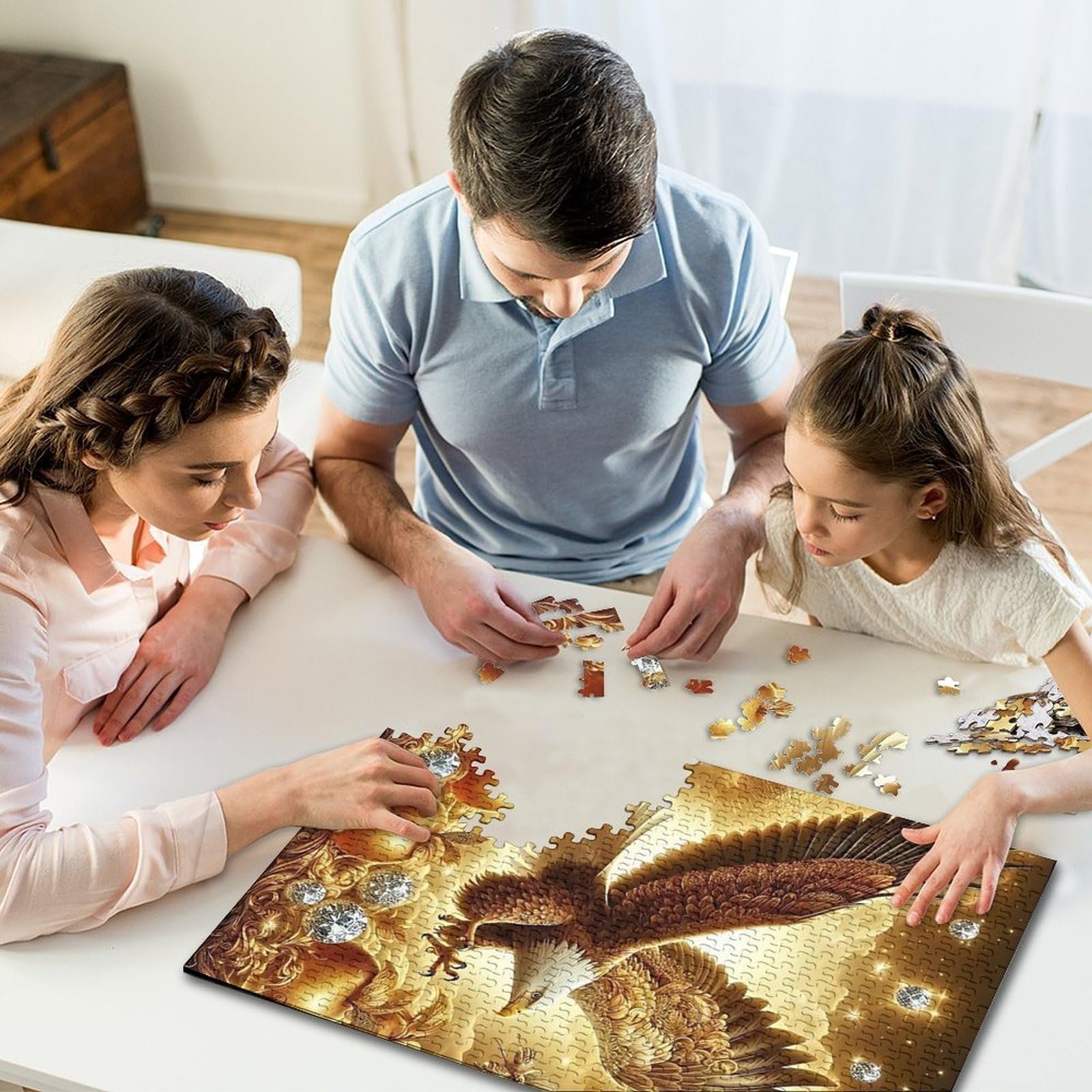 Пазл Орел 1000 деталей 70 x 50 см, фото №7 Пазл Орел 1000 деталей 70 x 50 см, фото №7