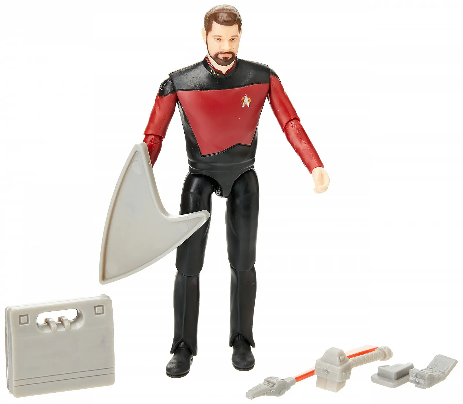 Фигурка BANDAI Star Trek The Next Generation Commander Will Riker 5 дюймов Movable Figure, фото №1