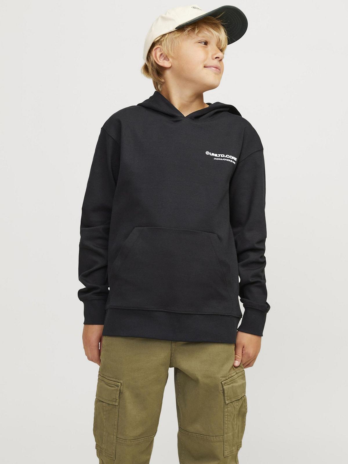 Толстовка з капюшоном JACK & JONES Jungen Jcoaero Print Sweat Hood Sn Jnr, фото №3