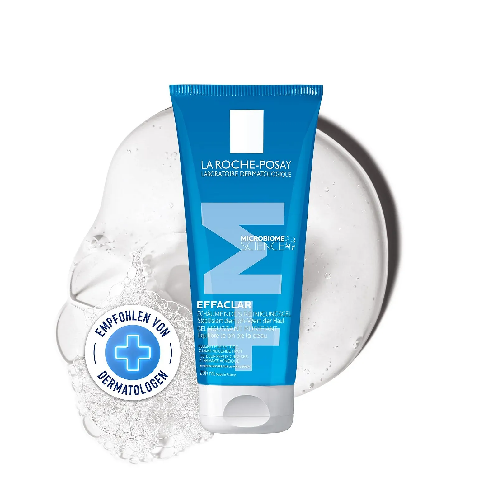 Гель La Roche-Posay Effaclar Gel Moussant для лица, 200 мл, фото №1