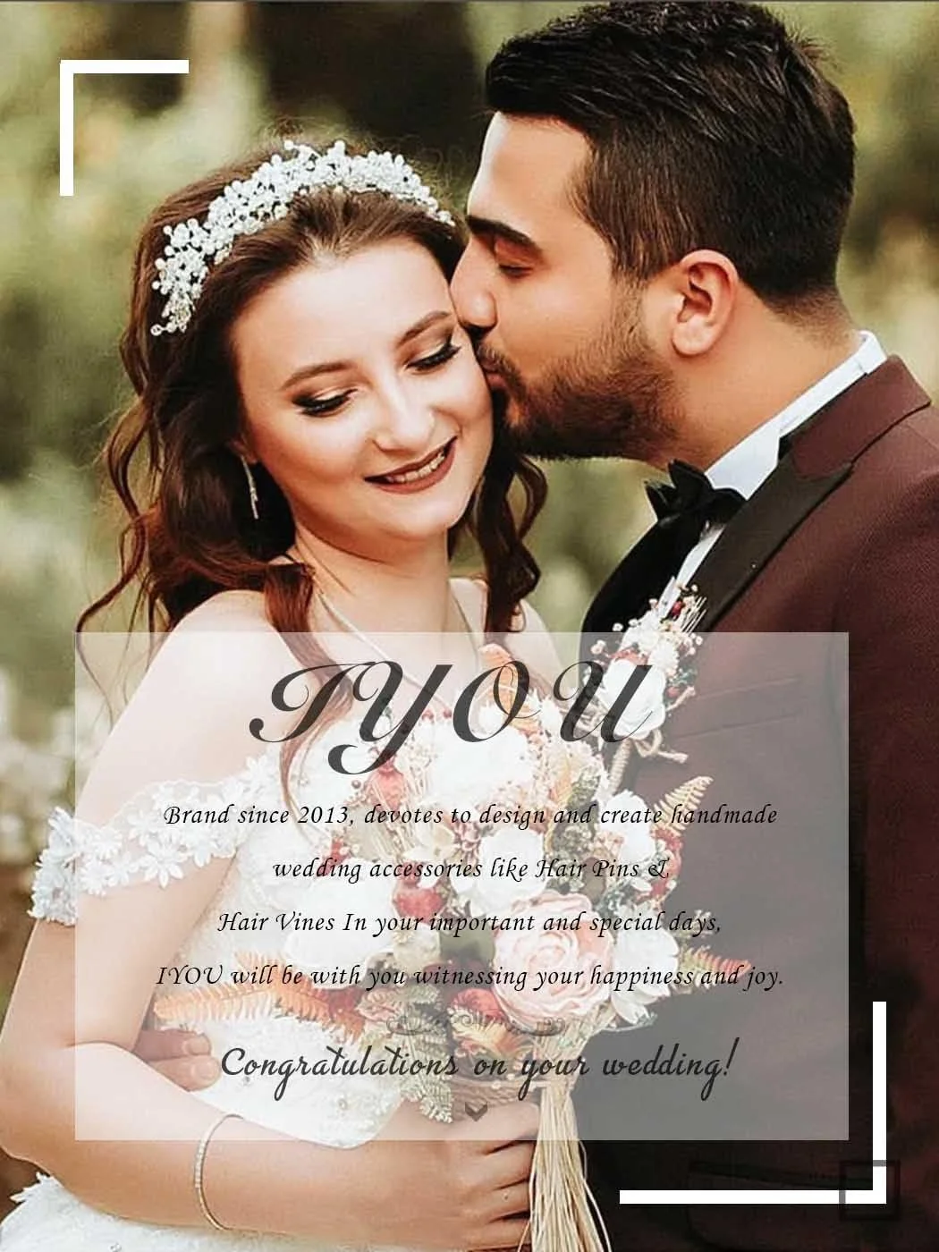 Обруч для волосся Перлинами, фото №7