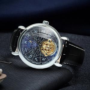 Годинник Winner 8271 Сріблясто-синій synthetic.ua - Фото 1