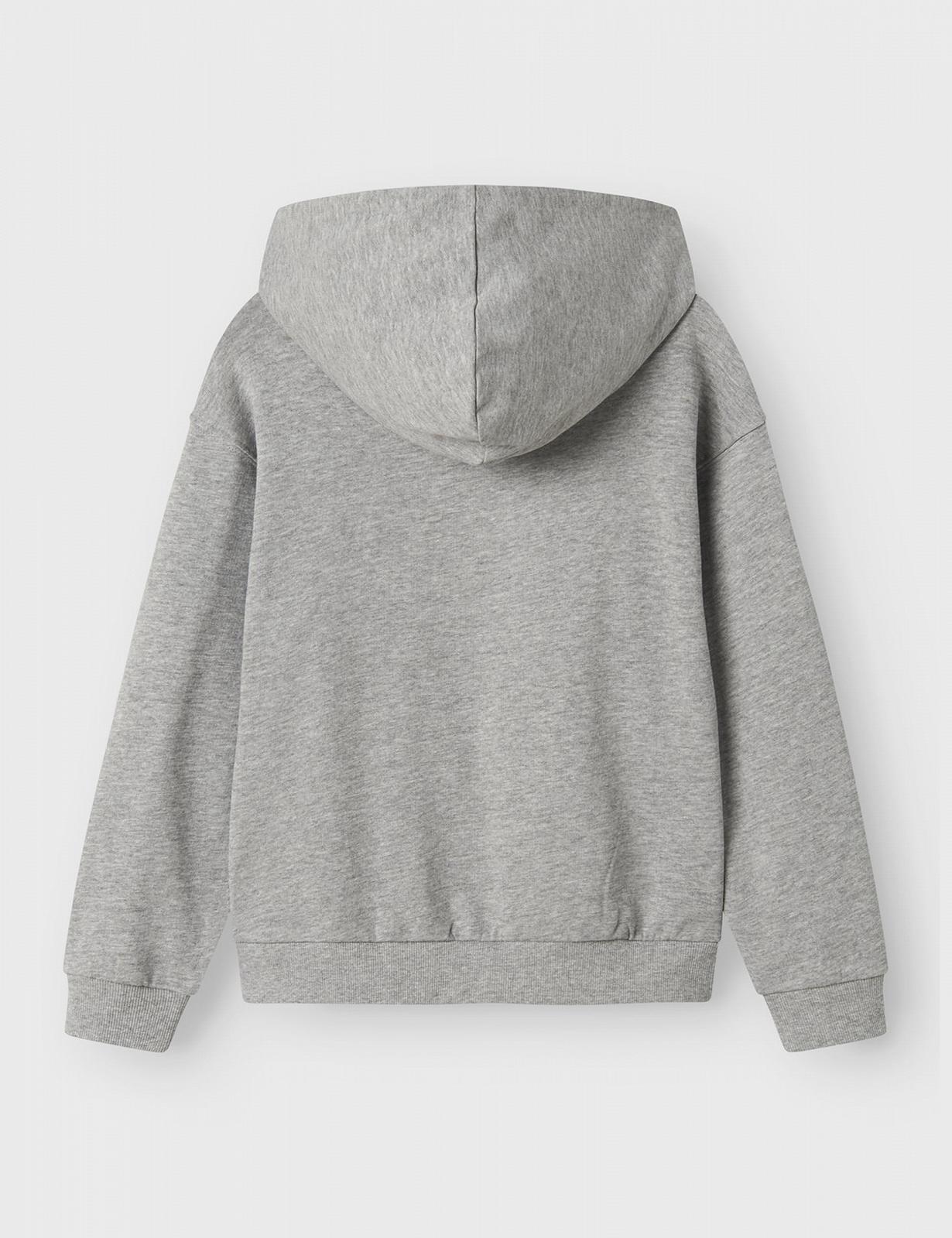 Толстовка NAME IT Nkmlucas LS RLX Sweat Wh Bru, фото №2