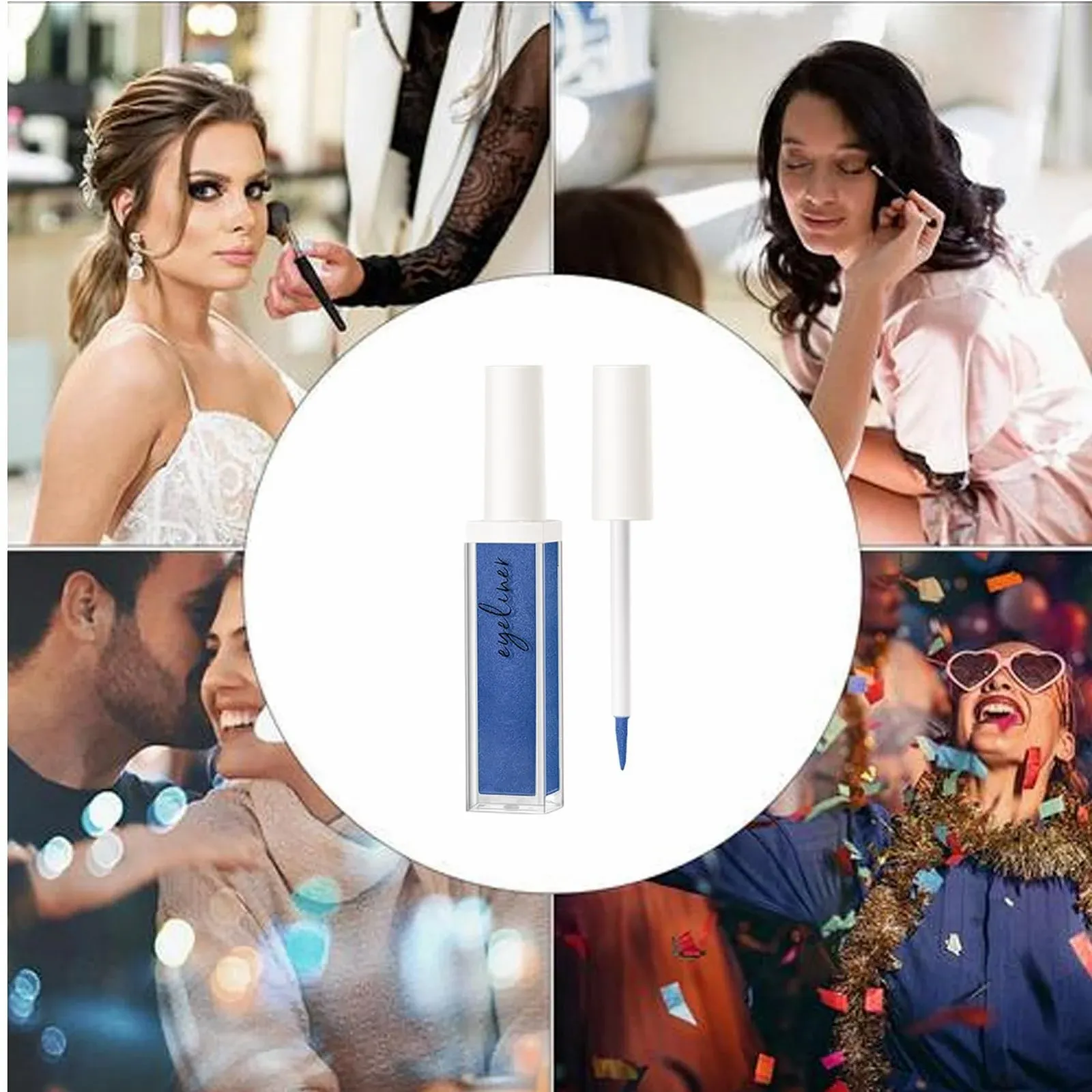 Підводка Рідка Skuda Різнобарвна, Стійка, Водостійка, Блискуча, фото №4 Підводка Рідка Skuda Різнобарвна, Стійка, Водостійка, Блискуча, фото №4