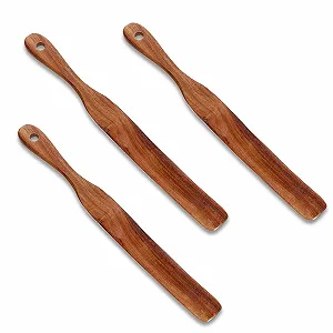 Лопатка деревянная Spurtle 28 см Тик - Фото 1