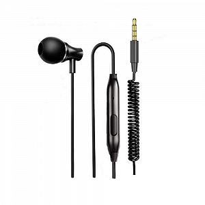 Наушники LINHUIPAD с микрофоном In-Ear моно 3.5 мм металлические - Фото 1