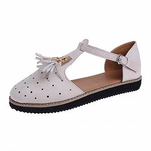 Летние Сандали Женские Платформа Кожаные с кистями - Фото 1