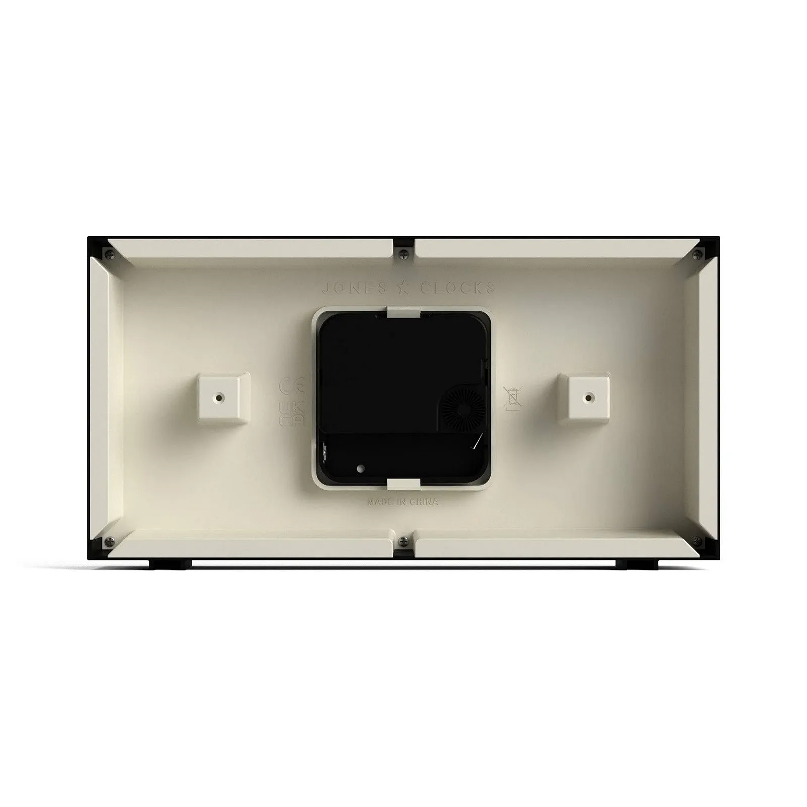 Настольные часы JONES CLOCKS Odeon, современный прямоугольный дизайн, черный, стильный ретро-вид, фото №7 Настольные часы JONES CLOCKS Odeon, современный прямоугольный дизайн, черный, стильный ретро-вид, фото №7