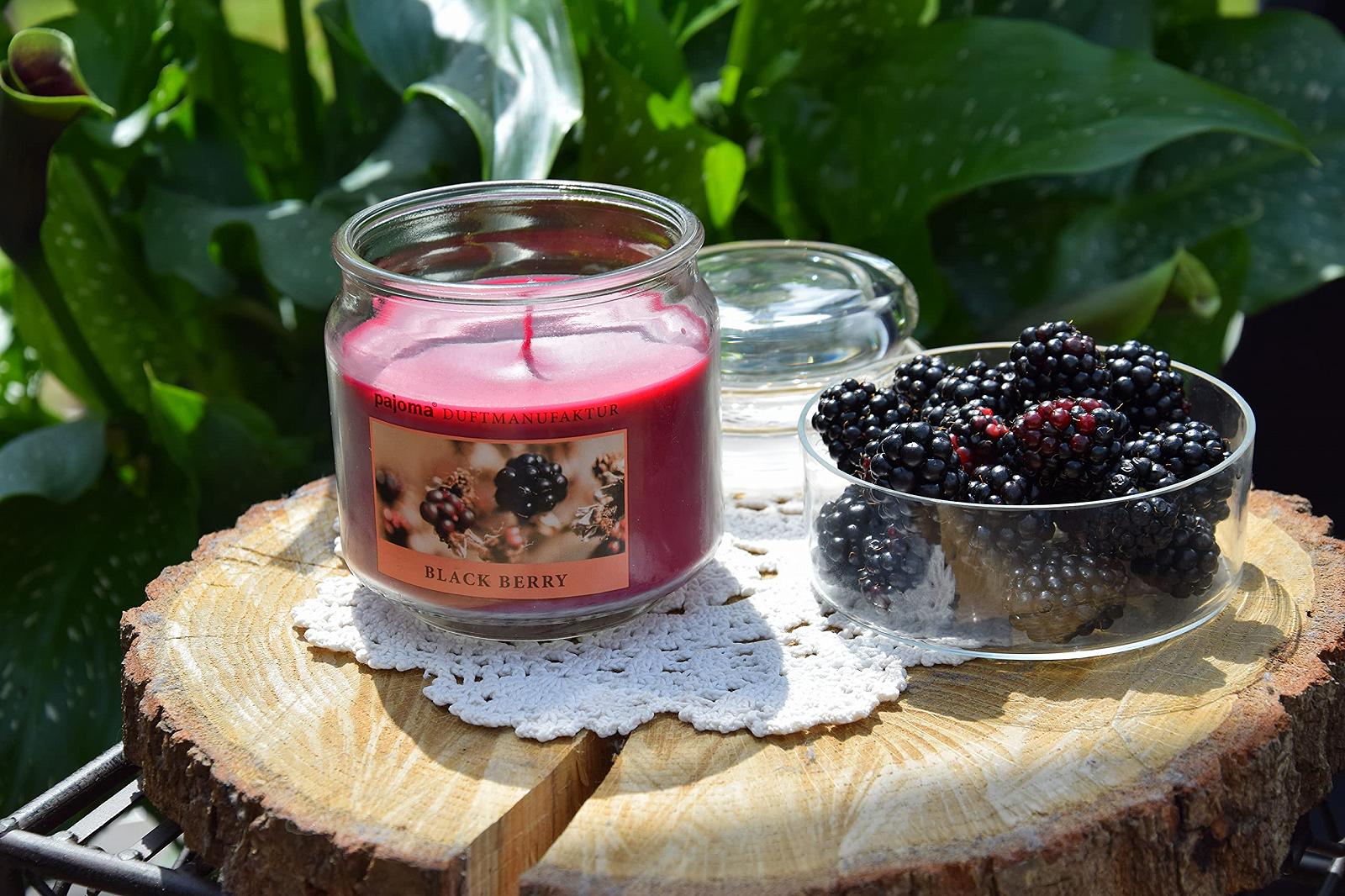 Свічка ароматизована pajoma в банці 248 г Чорна ягода | Sweet Edition, фото №2 Свічка ароматизована pajoma в банці 248 г Чорна ягода | Sweet Edition, фото №2