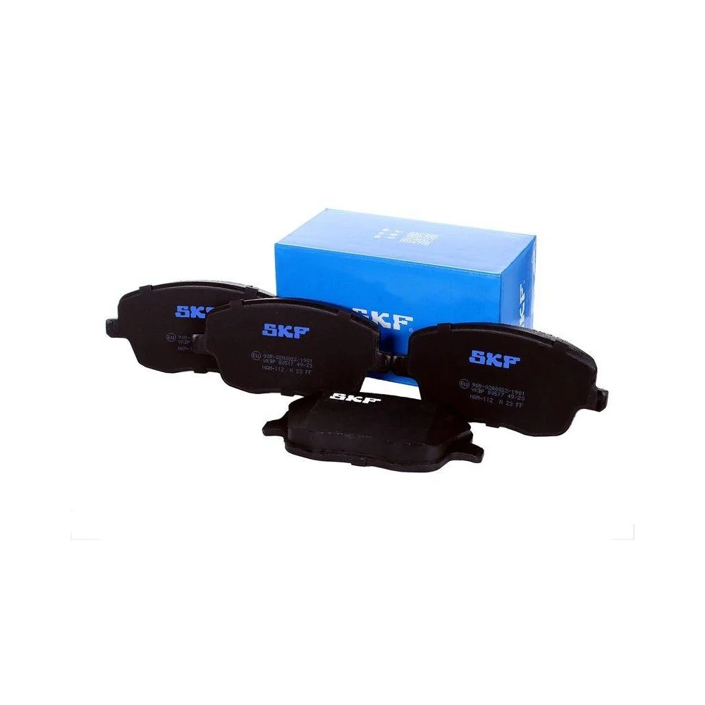 Комплект гальмівних колодок дискового гальма SKF VKBP 80517 для SEAT SKODA VW передній міст, фото №1