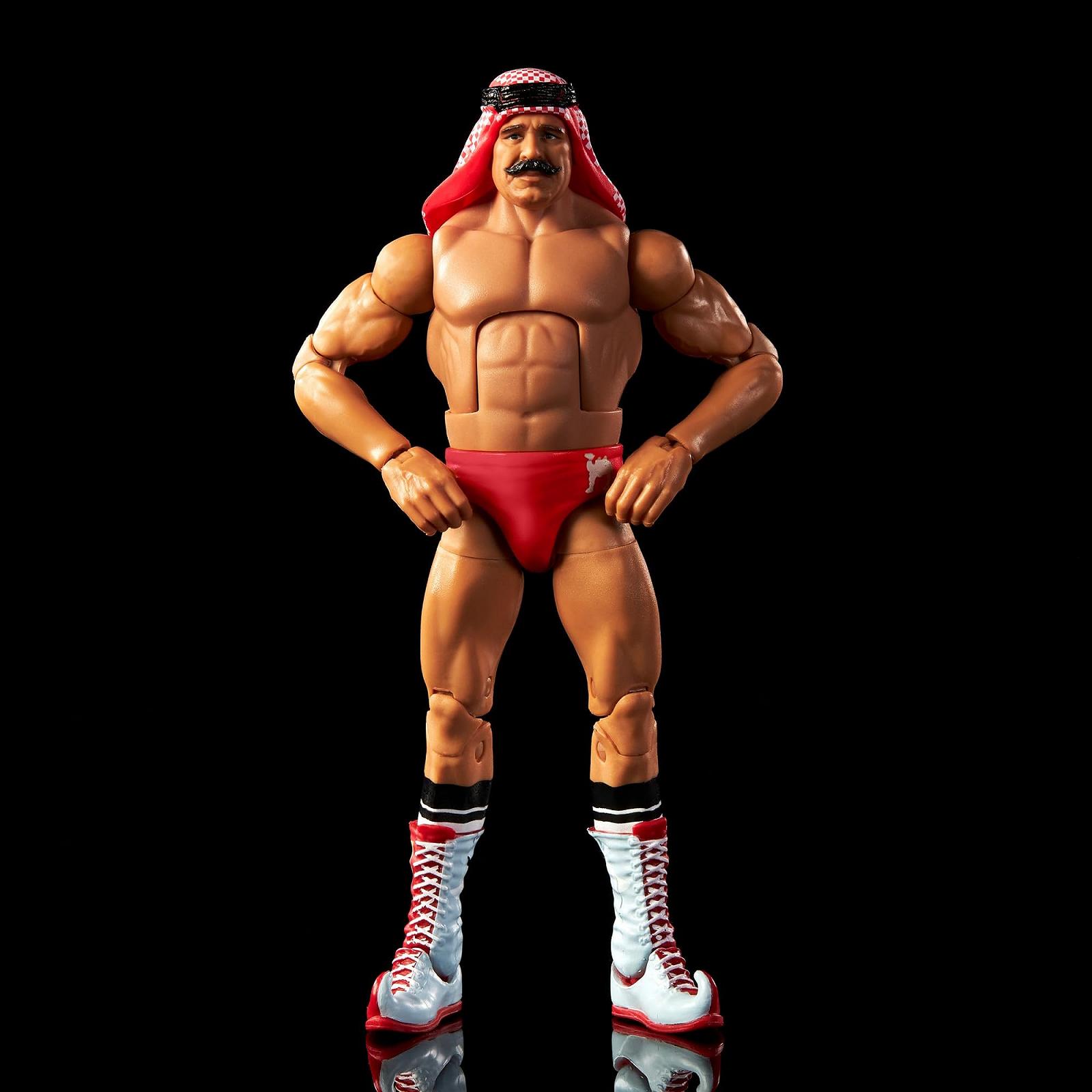 Іграшка Mattel WWE Iron Sheik Elite Collection Legend Зйомні руки та аксесуари Truefx Technology 25 суглобів для дітей 3+ HVF57, фото №3