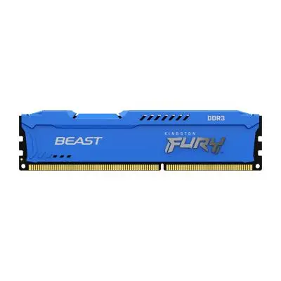 Модуль памяти для компьютера DDR3 16GB 2x8GB 1866 MHz Fury Beast Blue HyperX Kingston (KF318C10BK2/16), фото №3 Модуль памяти для компьютера DDR3 16GB 2x8GB 1866 MHz Fury Beast Blue HyperX Kingston (KF318C10BK2/16), фото №3