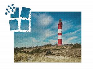Пазл-адвент-календарь puzzleYOU Amrum Puzzle Collection The Amrumer Lighthouse 1000 элементов synthetic.ua - Фото 1