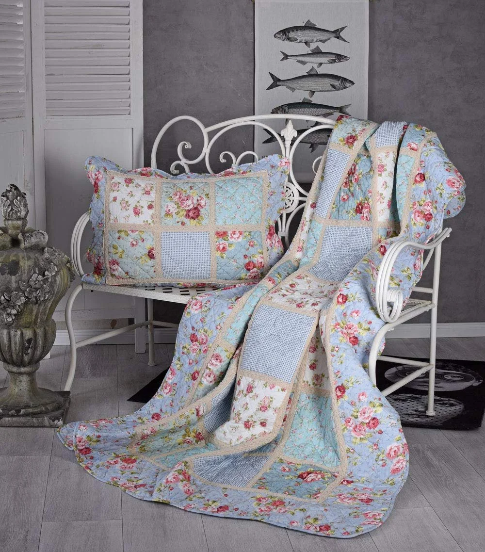 Покрывало Villa Pola Palazzo Patchwork 150 x 200 см разноцветный, фото №4 Покрывало Villa Pola Palazzo Patchwork 150 x 200 см разноцветный, фото №4