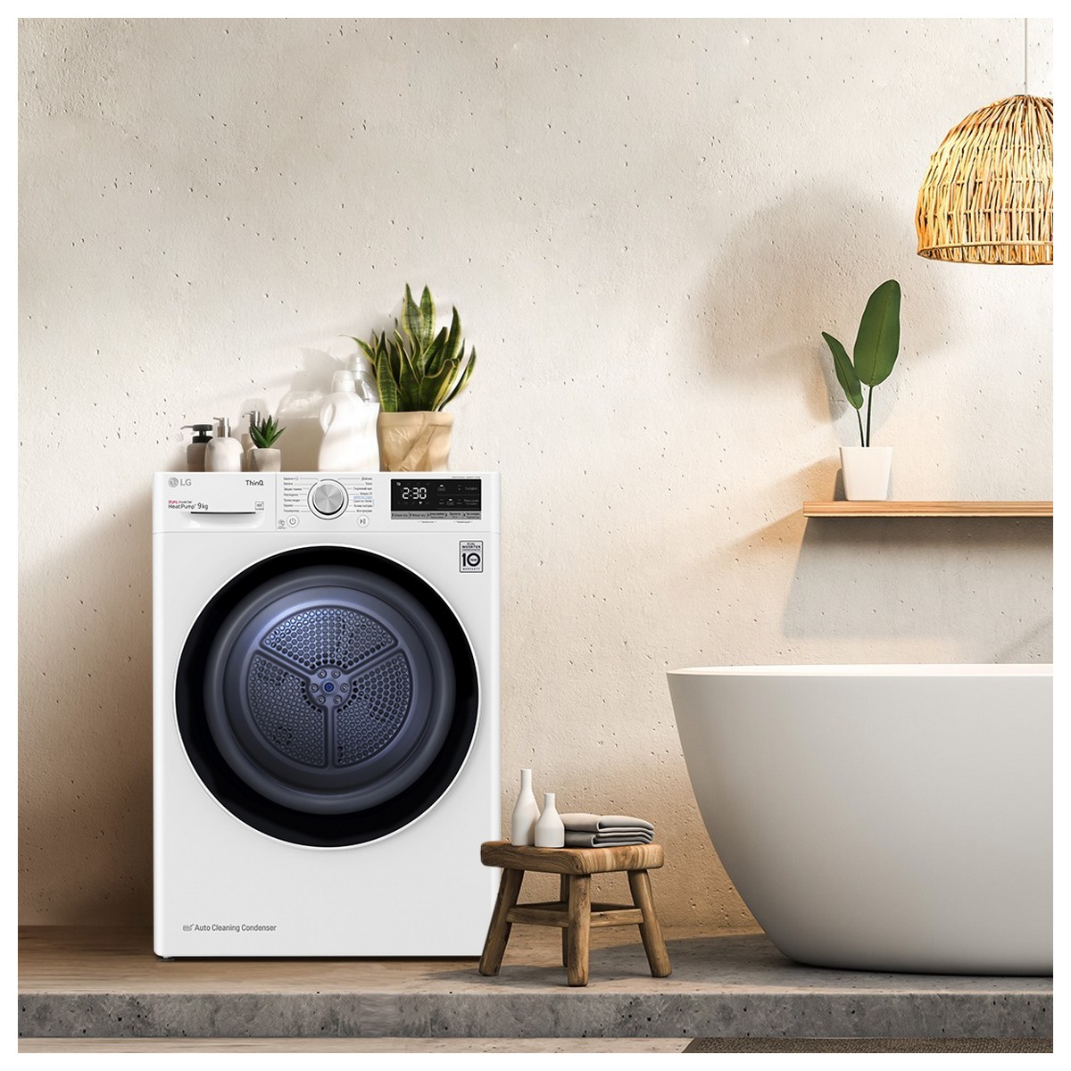 Сушильна машина LG DC90V5V0W, фото №6 Сушильна машина LG DC90V5V0W, фото №6