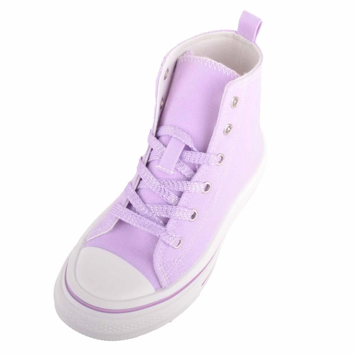 Кеди ABSOLUTE FOOTWEAR Дитячі на шнурівці Полотно Високі на платформі, фото №1