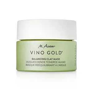 Маска для лица глиняная M. Asam VINO GOLD Балансирующая (50 мл) - Маска для лица с ресвератролом для защиты от старения, удаляет пятна и сужает поры, веганское средство для очищения лица - Фото 1