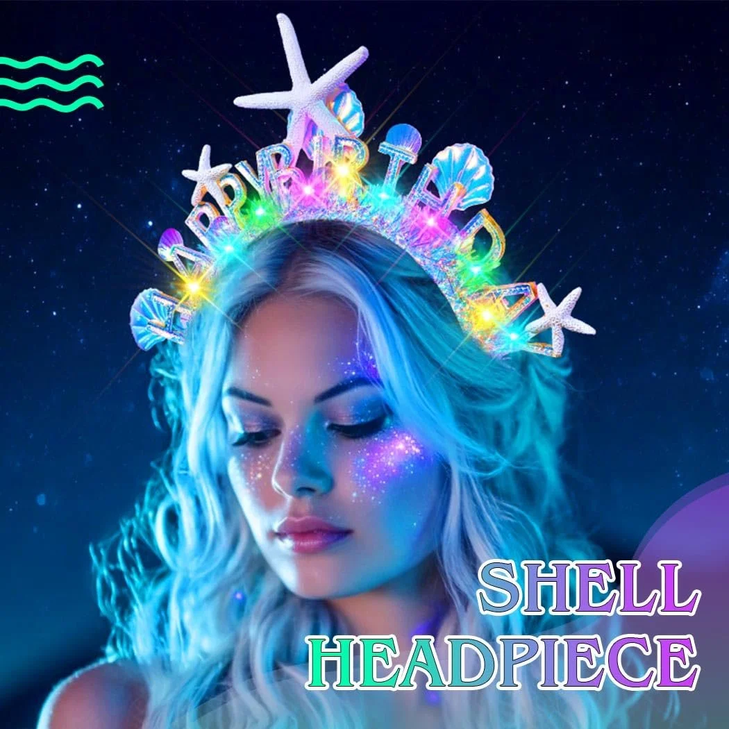 Обруч Корона З Днем народження зі світлодіодами, фото №6 Обруч Корона З Днем народження зі світлодіодами, фото №6