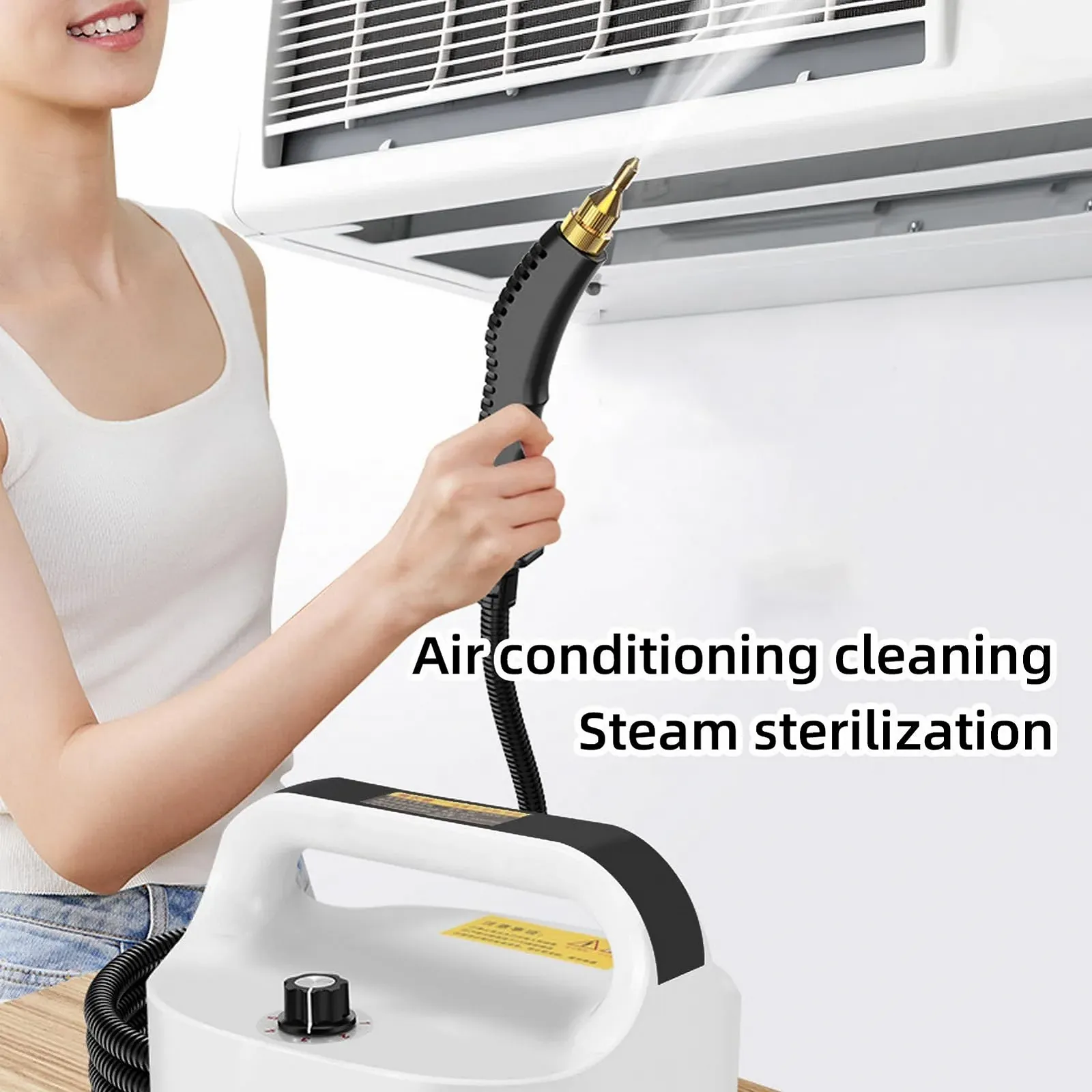 Пароочисник Printer 1500 W 100 °C Black and White, фото №4 Пароочисник Printer 1500 W 100 °C Black and White, фото №4