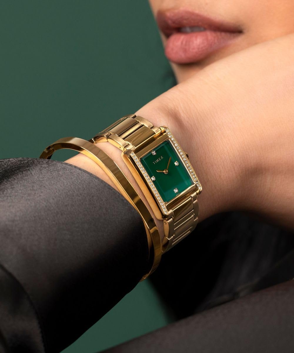 Женские Аналоговые Часы Timex Hailey с инкрустированным камнями безелем, фото №7 Женские Аналоговые Часы Timex Hailey с инкрустированным камнями безелем, фото №7