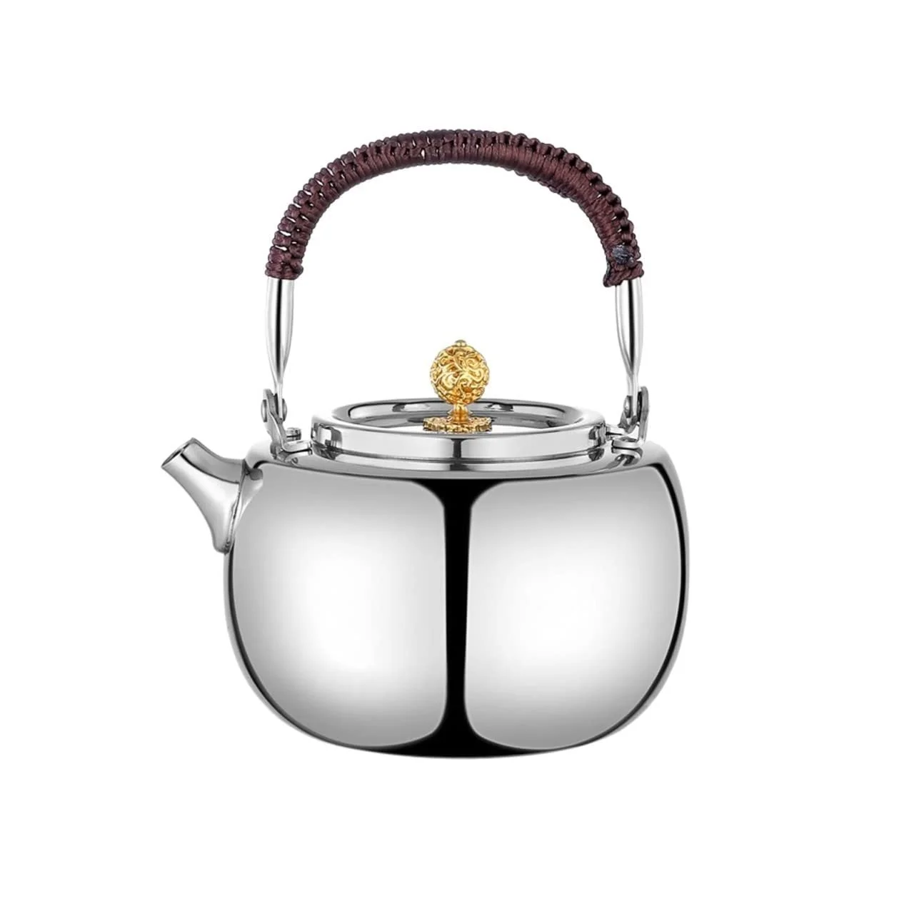 Чайник Нержавіюча Сталь Плоска Основа Побутовий, фото №1 Чайник Нержавіюча Сталь Плоска Основа Побутовий, фото №1