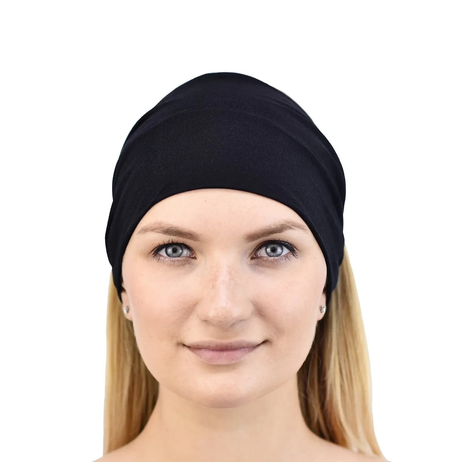 Пов'язка на голову Jasmine Silk Жіноча Один Розмір чорний, фото №2